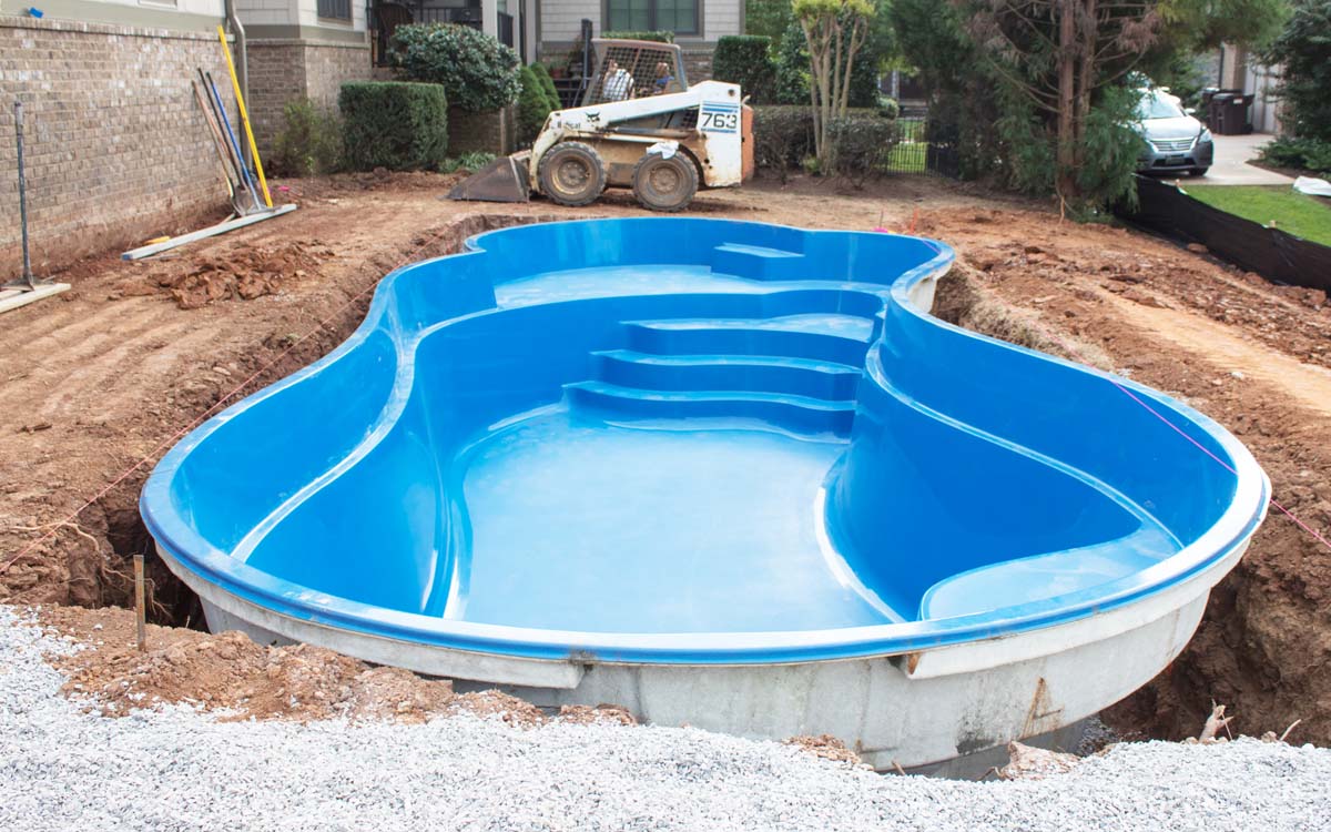 Fibreglass Pool Installation
